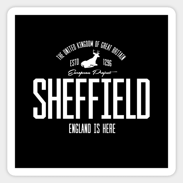 Great Britain, England, Sheffield Sticker by NEFT PROJECT